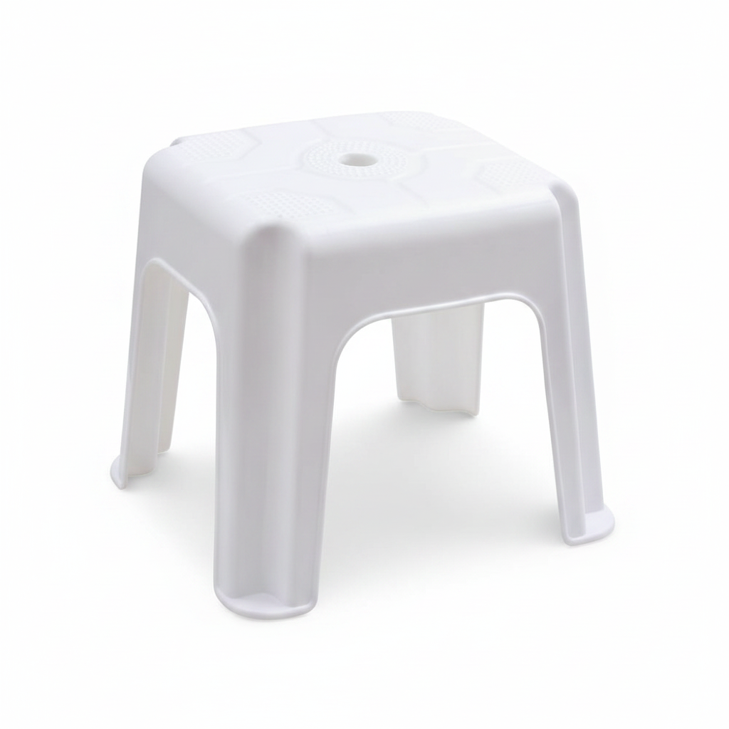 CLIFTON STOOL WHITE - 805-1